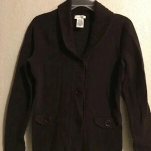Kate Hill ladies sweater jacket size XS